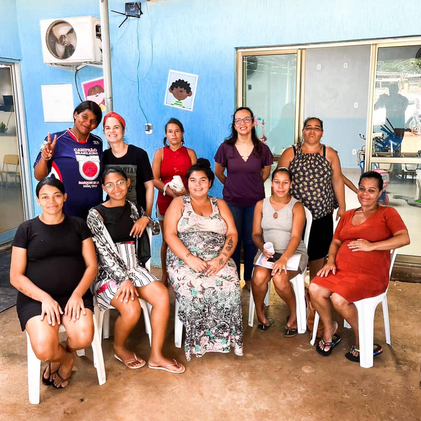 Ação especial com participação de voluntários
